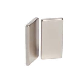 High performance square nickel-plated magnet